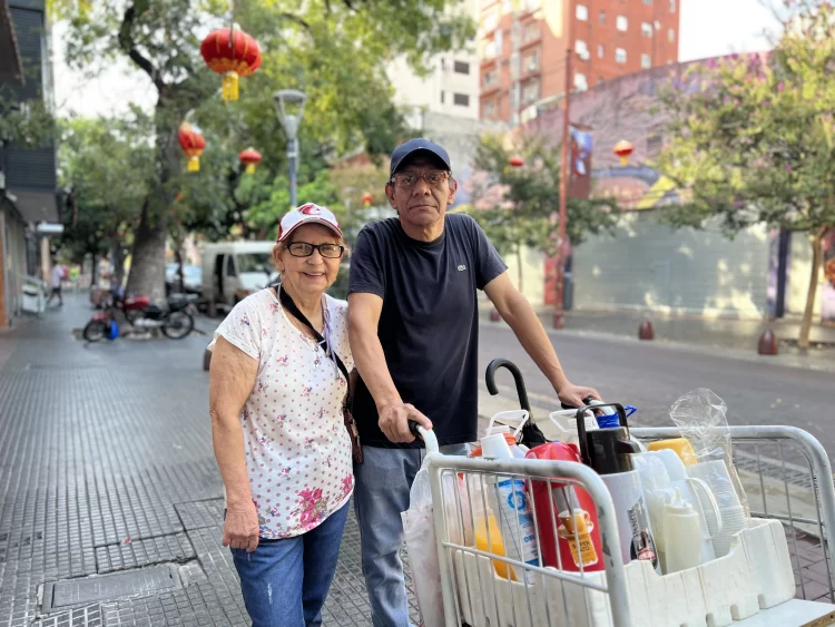 Julian Rodríguez y Lucía Marchán, venezolanos, barquisimentanos