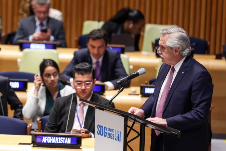 Asamblea de la ONU Alberto Fernández